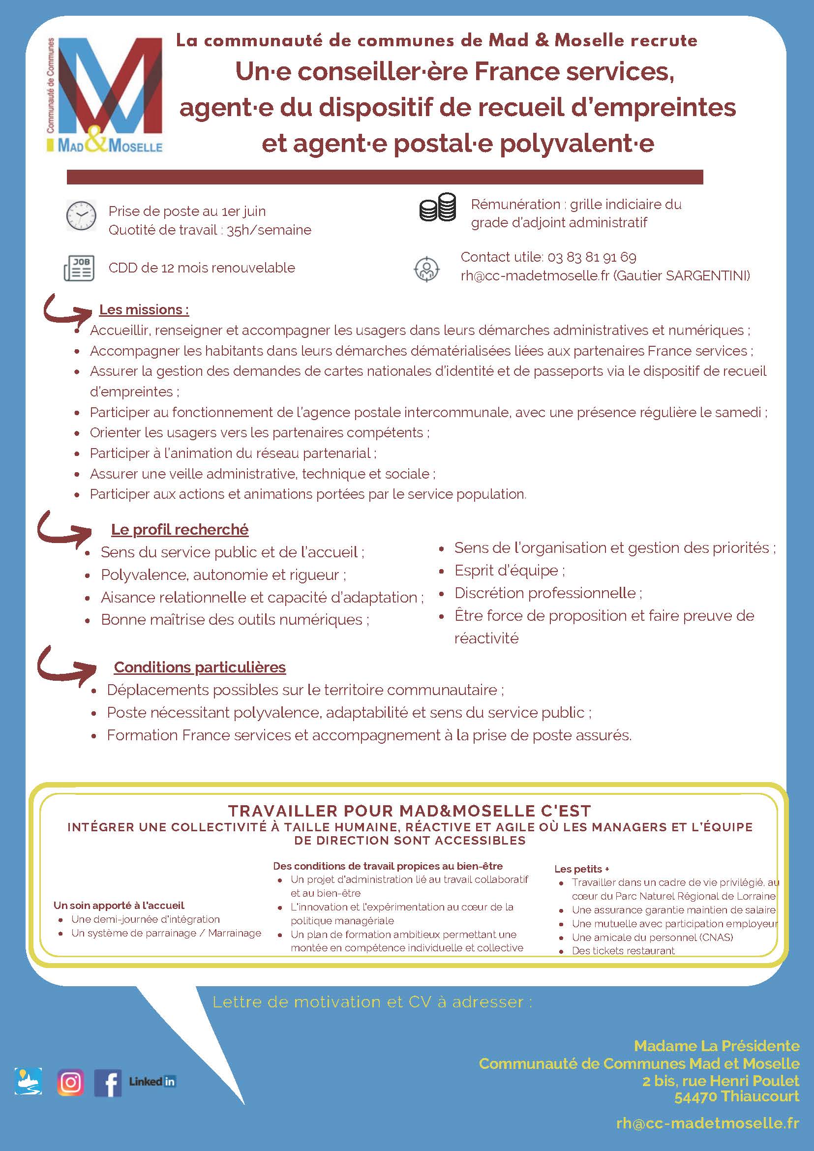 oe agent france service